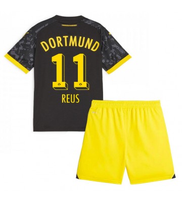 Borussia Dortmund Marco Reus #11 babykläder Bortatröja barn 2023-24 Korta ärmar (+ Korta byxor)